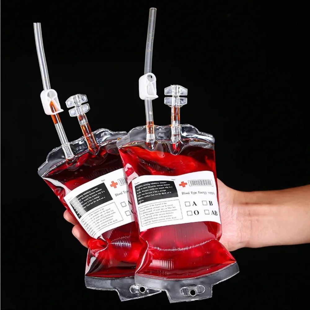 Vampire Bags Party Drink Blood Bags Bundle